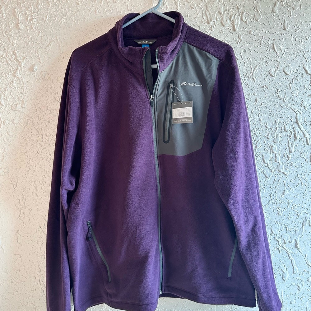 Eddie Bauer zip up brand new